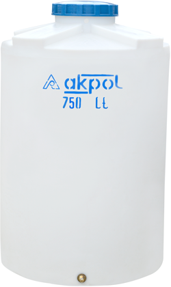 Akpol 750 Lt  Polietilen Dik Su Deposu