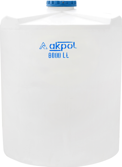 Akpol 8000 Lt  Polietilen Dik Su Deposu